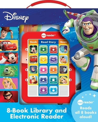 Disney: Me Reader 8-Book Library and Electronic Reader Sound Book Set: Me Reader: Electronic Reader and 8-Book Library [With Electronic Reader] by Pi Kids