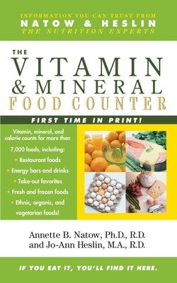 Vitamin and Mineral Food Counter by Natow, Annette B.