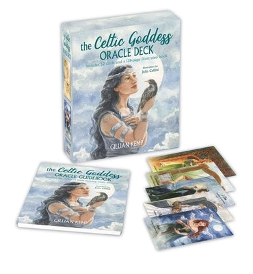 The Celtic Goddess Oracle Deck: Includes 52 Cards and a 128-Page Illustrated Book by Kemp, Gillian