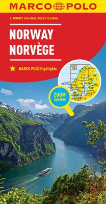 Norway Marco Polo Map by Polo, Marco