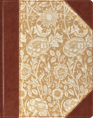 Single Column Journaling Bible-ESV-Antique Floral Design by Crossway Bibles