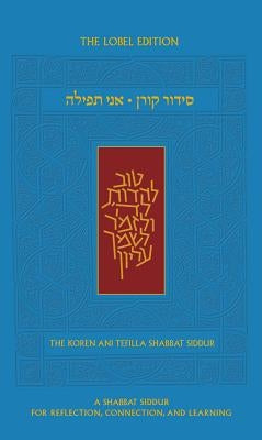 Koren Ani Tefilla Shabbat Siddur, Ashkenaz, Compact, Hebrew/English by Sacks, Jonathan