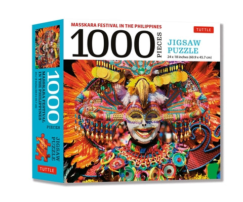 Philippines Masskara Festival - 1000 Piece Jigsaw Puzzle: (Finished Size 24 in X 18 In) by Tuttle Publishing