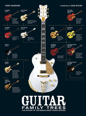 Guitar Family Trees: The History of the World's Most Iconic Guitars by Burrows, Terry