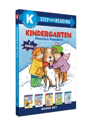 Kindergarten Phonics Readers Boxed Set: Jack and Jill and Big Dog Bill, the Pup Speaks Up, Jack and Jill and T-Ball Bill, Mouse Makes Words, Silly Sar by Weston, Martha