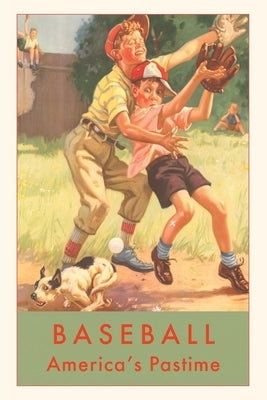 Vintage Journal Baseball, America's Pastime by Found Image Press