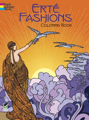 Erte Fashions Coloring Book by Ert&#233;