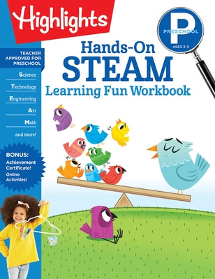 Preschool Hands-On Steam Learning Fun Workbook by Highlights Learning