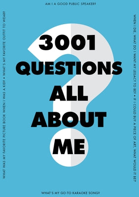 3,001 Questions All about Me by Editors of Chartwell Books