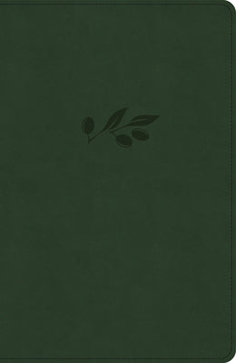 KJV Thinline Bible, Olive Leathertouch by Holman Bible Publishers