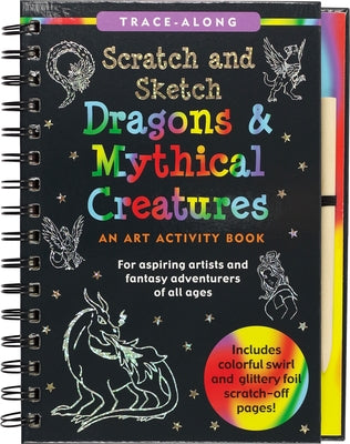 Scratch & Sketch Dragons & Mythical Creatures (Trace Along) by Peter Pauper Press Inc