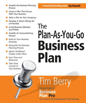 The Plan-As-You-Go Business Plan by Berry, Tim