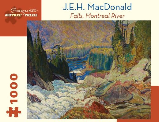 J.E.H. MacDonald: Falls, Montreal River 1000-Piece Jigsaw Puzzle by J E H MacDonald