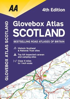 Glovebox Atlas Scotland by AA Publishing