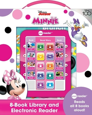Disney Junior Minnie: Me Reader Electronic Reader and 8-Book Library Sound Book Set [With Other] by Pi Kids