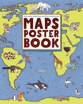 Maps Poster Book by Mizielinska, Aleksandra