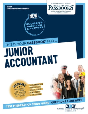 Junior Accountant (C-3727): Passbooks Study Guide by Corporation, National Learning