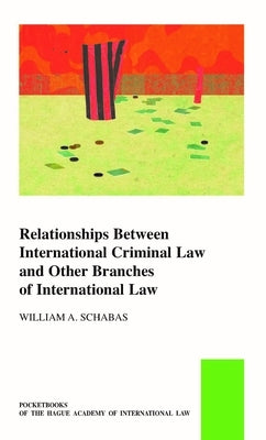 Relationships Between International Criminal Law and Other Branches of International Law by William a. Schabas