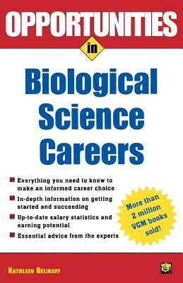 Opportunities in Biological Science Careers by Winter, Charles