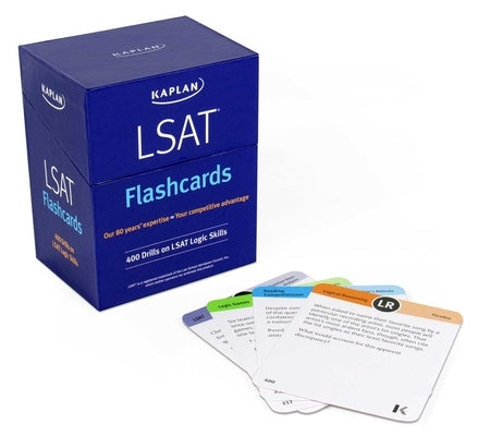 LSAT Prep Flashcards: 400 Drills on LSAT Logic Skills by Kaplan Test Prep