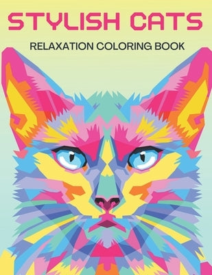 Cute Cat Coloring Book: Cat coloring book for kids and adult relaxation by Writers, Brave