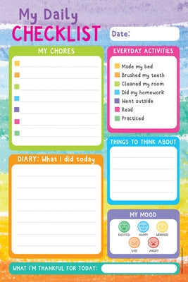 Kids' My Daily Checklist Note Pad by 
