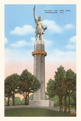 Vintage Journal Vulcan Statue, Birmingham by Found Image Press