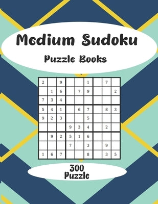 Meduim Soduko Puzzle Books_300 Sudoku puzzles by Soduko Puzzle, Meduim