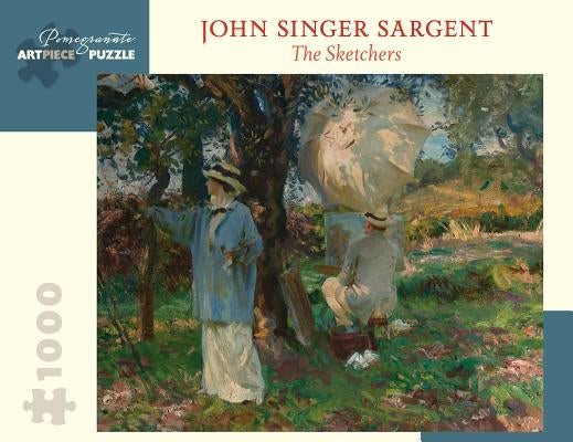 John Singer Sargent: The Sketchers 1000-Piece Jigsaw Puzzle by John Singer Sargent