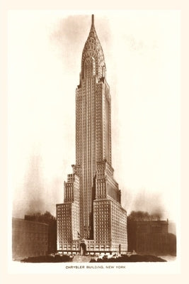 Vintage Journal Chrysler Building, New York City by Found Image Press