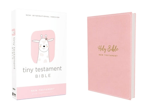 Niv, Tiny Testament Bible, New Testament, Leathersoft, Pink, Comfort Print by Zondervan