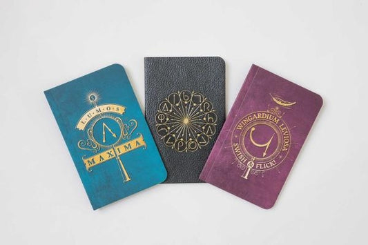 Harry Potter: Spells Pocket Notebook Collection (Set of 3) by Insight Editions