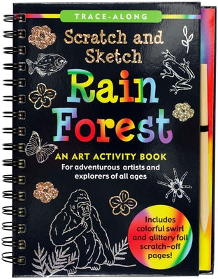 Scratch & Sketch(tm) Rain Forest (Trace Along) by Peter Pauper Press, Inc