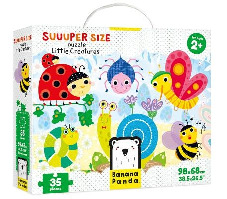 Suuuper Size Little Creatures Puzzle: Age 2+ by Banana Panda