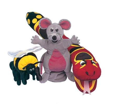 Jolly Phonics Puppets: Set of All 3 by Jolly Learning