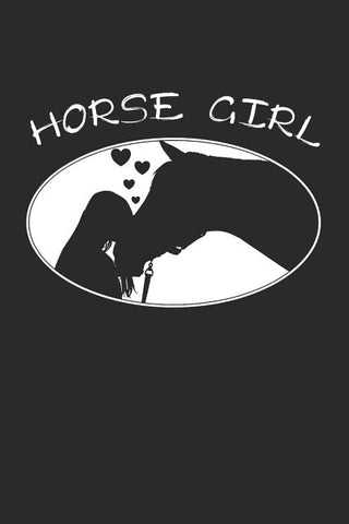 Horse Girl Notebook: 6x9inch Horse Girl Notebook College-ruled by Publishing, Horsegirl
