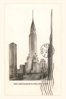 Vintage Journal Chrysler Building, New York City by Found Image Press