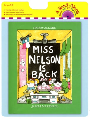 Miss Nelson Is Back Book & CD [With CD] by Allard, Harry G.
