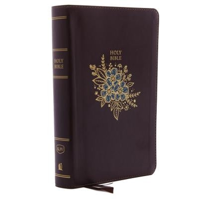 KJV, Deluxe Reference Bible, Personal Size Giant Print, Imitation Leather, Burgundy, Indexed, Red Letter Edition by Thomas Nelson