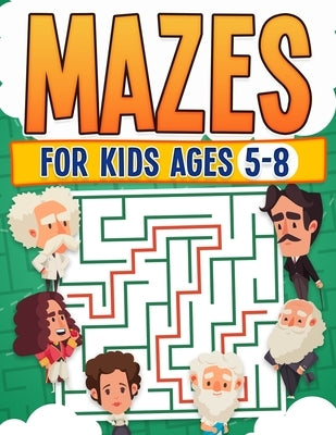 Mazes For Kids Ages 5-8 Kids Activity Book Challenging Maze Book For All Levels Large Print Great Gift Paperback by Publishing, Rr