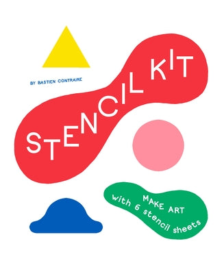 Stencil Kit: Blue Smile, Red Apple, Yellow Snake... by Contraire, Bastien