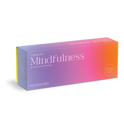 7 Days of Mindfulness by Jessica Poundstone Puzzle Set by Galison by (Artist) Jessica Poundstone