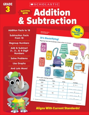 Scholastic Success with Addition & Subtraction Grade 3 by Scholastic Teaching Resources