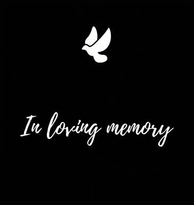 Memorial Guest Book (Hardback cover): Memory book, comments book, condolence book for funeral, remembrance, celebration of life, in loving memory fune by Bell, Lulu and