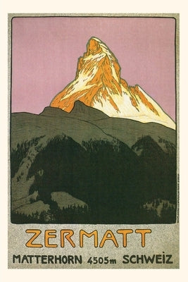 Vintage Journal Zermatt, Matterhorn, Switzerland by Found Image Press