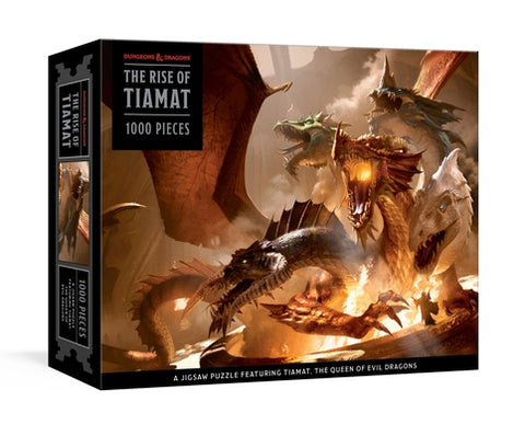 The Rise of Tiamat Dragon Puzzle (Dungeons & Dragons): 1000-Piece Jigsaw Puzzle Featuring the Queen of Evil Dragons: Jigsaw Puzzles for Adults by Official Dungeons & Dragons Licensed