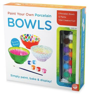 Paint Your Own Porcelain Bowls by Mindware