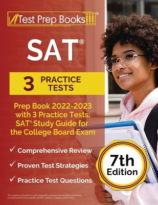 SAT Prep Book 2022 - 2023 with 3 Practice Tests: SAT Study Guide for the College Board Exam [7th Edition] by Rueda, Joshua