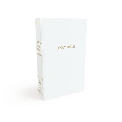 NKJV, Gift and Award Bible, Leather-Look, White, Red Letter Edition by Thomas Nelson