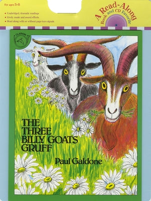 The Three Billy Goats Gruff Book & CD [With CD] by Galdone, Paul